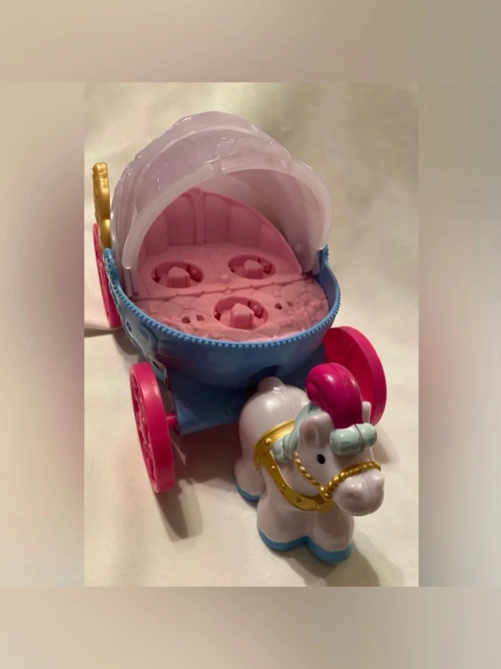 Fisher Price Little People Princess Cinderella Carriage 2015